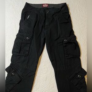 Match Matchstick black cargo pants size L/32